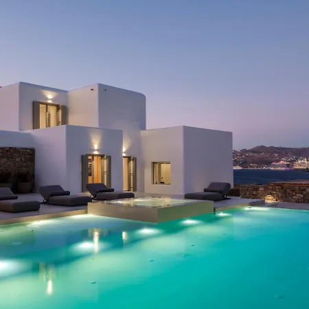 Cielo Blu & Mare Blu Mykonos Вилла *