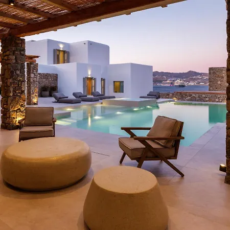 Вилла Cielo Blu & Mare Blu Mykonos