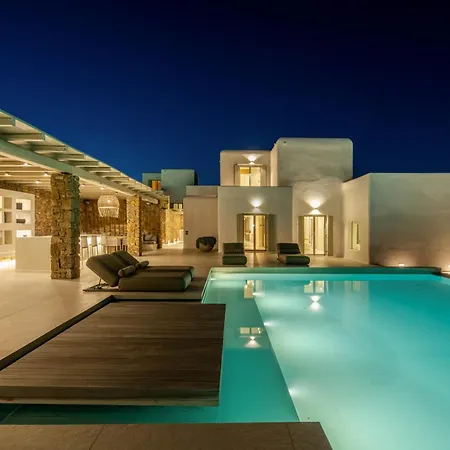 Cielo Blu & Mare Blu Mykonos Вилла *