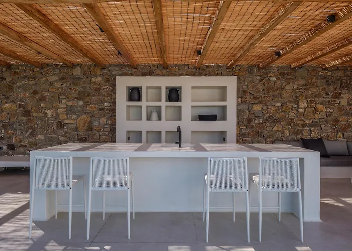 别墅 Cielo Blu & Mare Blu Mykonos Agios Ioannis Diakoftis