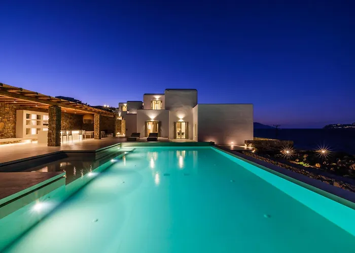 Cielo Blu & Mare Blu Mykonos 别墅 *