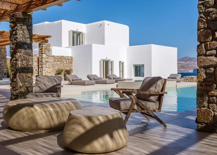 Cielo Blu & Mare Blu Mykonos 别墅 *