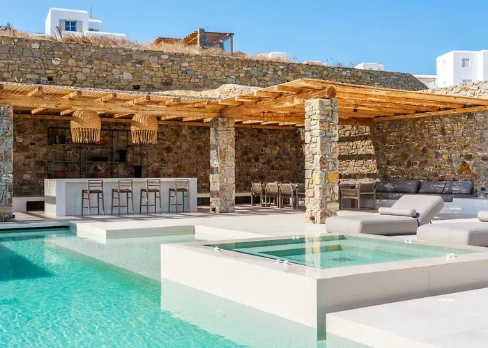 Cielo Blu & Mare Blu Mykonos Willa Agios Ioannis Diakoftis