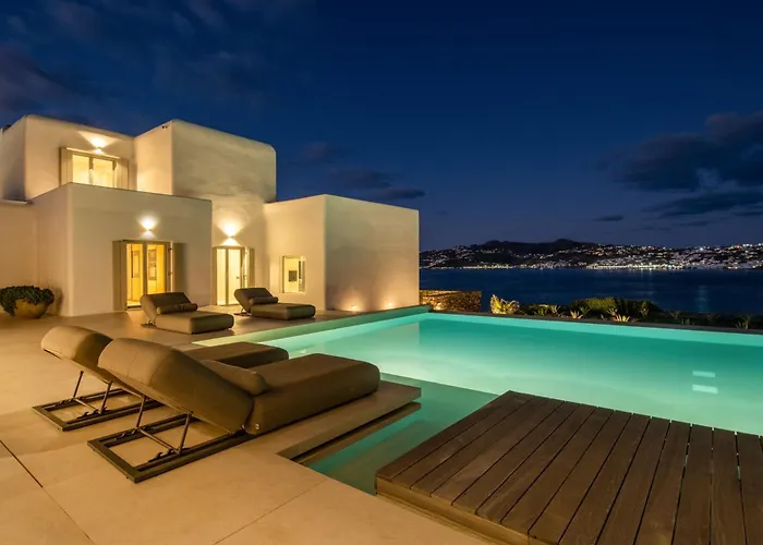 Cielo Blu&villa Mare Blu Mykonos Villa Agios Ioannis Diakoftis