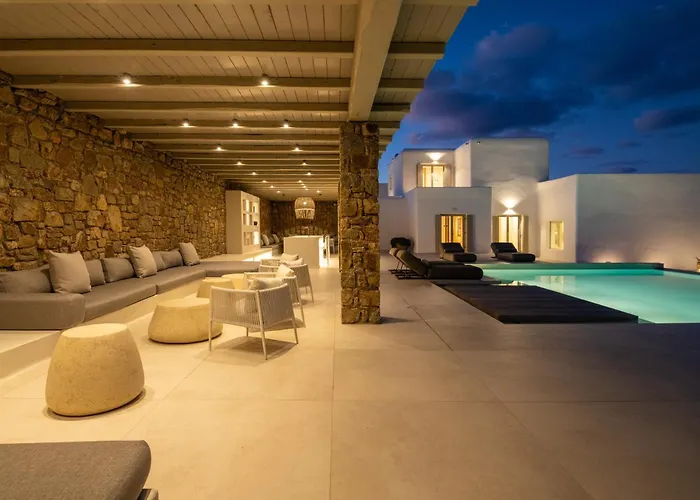 Cielo Blu&villa Mare Blu Mykonos Villa Agios Ioannis Diakoftis