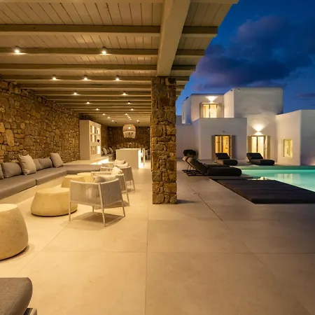 Cielo Blu & Mare Blu Mykonos Villa Agios Ioannis Diakoftis